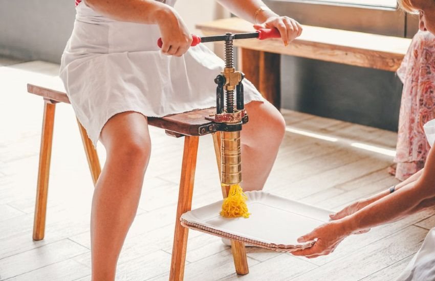 Aula de culinária italiana de risoto e massa em Verona